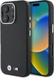 Etui plecki BMW M Smooth Full Wrapped Metal MagSafe do Apple iPhone 16 Pro Max Black (BMHCP16X23PMWK) - obraz 1
