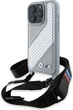 Панель BMW M Edition Carbon Stripe & Strap для Apple iPhone 16 Pro Max Gray (BMHCP16X23PSCCG) - зображення 1