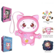 Интерактивная музыкальная игрушка Котенок Link link Cat KarakUli Baby (709E pink) 10164 - изображение 2