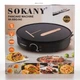 Блинница электрическая Sokany SK BBQ 842 Ø30см автоматическая электроблинница кухонная техника для приготовления блинов SOKANY - изображение 6
