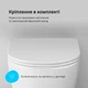 Подвесной унитаз AquaSpin с сиденьем м/лифт AM.PM Like CLA1900SC - изображение 8