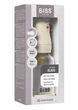 Скляна BIBS Baby Glass Bottle дитяча пляшечка повний комплект Ivory - 120 ml - изображение 2