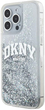 Etui DKNY Liquid Glitter Big Logo do Apple iPhone 15 Pro White (3666339270919) - obraz 2