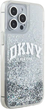 Etui DKNY Liquid Glitter Big Logo do Apple iPhone 15 Pro White (3666339270919) - obraz 4