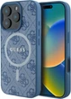 Etui Guess 4G Ring Classic Logo MagSafe do Apple iPhone 16 Pro Blue (GUHMP16LG4GFRB) - obraz 1