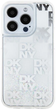Etui DKNY Liquid Glitter Multilogo do Apple iPhone 15 Pro White (3666339271053) - obraz 2