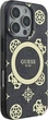 Etui Guess IML Peony On 4G Background MagSafe do Apple iPhone 16 Pro Black (GUHMP16LH4PYEEK) - obraz 4