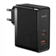 Сетевое зарядное устройство Baseus (CCGP090) GaN5 Pro Fast Charger C+U 100W/20V/5A + Cable Type-C to Type-C 1m (CCGP090201) Black - изображение 2