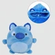 Детская игрушка-толстовка 2 в 1 Huggle Pets Hoodie, плед-трансформер с капюшоном и рукавами на рост до 140 см, мягкий флис высокого качества, синий - изображение 5