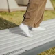 Матрас туристический надувной Naturehike CNK2450WS034 одноместный с мешком для надувания 198 х 68 х 9.5 см Белый (6975641888048) - изображение 4