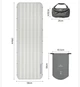 Матрас туристический надувной Naturehike CNK2450WS034 одноместный с мешком для надувания 198 х 68 х 9.5 см Белый (6975641888048) - изображение 9