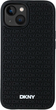 Панель DKNY 3D Rubber Repeat Pattern для Apple iPhone 15 Plus Black (3666339266844) - зображення 3