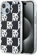 Панель DKNY IML Checkered Mono Pattern для Apple iPhone 14 Plus/15 Plus Black (3666339268244) - зображення 1