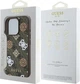 Etui Guess Peony On 4G Background MagSafe do Apple iPhone 16 Pro Brown (GUHMP16LP4PWPW) - obraz 5