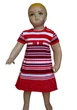 Платье для девочки DR.Kid 18-269 красный 68 - изображение 1