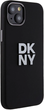 Etui DKNY Liquid Silicone Metal Logo do Apple iPhone 14 Plus/15 Plus Black (3666339265304) - obraz 4