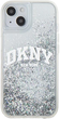 Etui DKNY Liquid Glitter Big Logo do Apple iPhone 13/14/15 White (3666339270896) - obraz 3