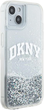 Etui DKNY Liquid Glitter Big Logo do Apple iPhone 13/14/15 White (3666339270896) - obraz 4