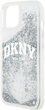 Etui DKNY Liquid Glitter Big Logo do Apple iPhone 13/14/15 White (3666339270896) - obraz 6