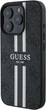Etui Guess 4G Printed Stripes MagSafe do Apple iPhone 16 Pro Black (GUHMP16LP4RPSK) - obraz 3