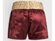 Шорти для тайського боксу VENUM Muay Thai Shorts Classic XL бордовий/золотий (4739) - изображение 4