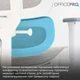 Крісло офісне Officepro Skyline OC680-W-LG-LG White/Light Gray - изображение 3