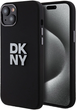 Etui DKNY Wrist Strap Stock Logo do Apple iPhone 13/14/15 Black  (3666339264734) - obraz 1