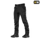 Штани M-Tac Soft Shell Winter Black XS 20306002-XS - зображення 1