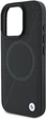 Панель BMW Signature Leather Half Textured & Circle MagSafe для Apple iPhone 16 Pro Black (BMHMP16L23RTPK) - зображення 6