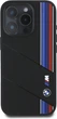Панель BMW Silicone Cut Tricolor Lines MagSafe для Apple iPhone 16 Pro Black (BMHMP16L23SCUK) - зображення 3