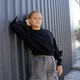 Свитшот для девочки Stylebaby (8576чор) Рост 160 см Черный - изображение 1
