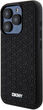 Панель DKNY 3D Rubber Repeat Pattern для Apple iPhone 15 Pro Max Black (3666339266868) - зображення 1