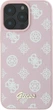 Etui Guess Peony Script Logo MagSafe do Apple iPhone 16 Pro Pink (GUHMP16LPGPYSP) - obraz 2