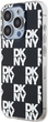 Etui DKNY IML Checkered Mono Pattern do Apple iPhone 15 Pro Max Black (3666339268268) - obraz 1