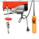Лебедка электрическая, 230 В, 0,5 кВт, 125/250 кг, трос: 3,0 мм × 12 м INTERTOOL GT1481 - изображение 3