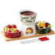 Zestaw do fondue Excellent Houseware porcelanowy na tacy 6 el (8721037491235) - obraz 2