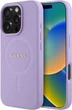 Etui Guess Saffiano MagSafe do Apple iPhone 16 Pro Purple (GUHMP16LPSAHMCU) - obraz 1