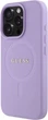 Etui Guess Saffiano MagSafe do Apple iPhone 16 Pro Purple (GUHMP16LPSAHMCU) - obraz 3