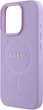 Etui Guess Saffiano MagSafe do Apple iPhone 16 Pro Purple (GUHMP16LPSAHMCU) - obraz 6