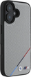 Панель BMW M Perforated Tricolor Line MagSafe для Apple iPhone 16 Gray (BMHMP16S23PUPDG) - зображення 4