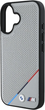 Панель BMW M Perforated Tricolor Line MagSafe для Apple iPhone 16 Gray (BMHMP16S23PUPDG) - зображення 6