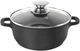 Каструля Orion Grande з кришкою чорна 2.3 л (8592381143107) - зображення 1