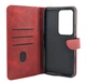 Чехол книжка Business Leather Claps для Xiaomi Redmi 15 4G EU (EU version код модели 25062RN2DE) 171mm с подставкой красный - изображение 3