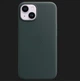 Защитный чехол Apple iPhone 14 Plus Leather Case MagSafe Forest Green - изображение 5