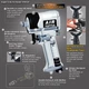 Пневмогайковерт Toptul KAAR1650 1/2" 678Hm - изображение 2