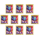 Набор Наклейки 10шт FIFA 365 2026 5шт Наліпок в Пакетику Panini - изображение 1