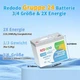 Аккумулятор LiFePO4 Redodo Gruppe24 12.8V 100А·ч 1280 Wh | Bluetooth BMS >4000 циклов, литий-железо-фосфатная - изображение 3