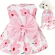Платье для собак "FLUFFI" Розовое Size S - изображение 1