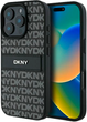 Панель DKNY Texture Pattern Tonal Stripe для Apple iPhone 16 Pro Max Black (3666339333331) - зображення 1