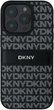 Панель DKNY Texture Pattern Tonal Stripe для Apple iPhone 16 Pro Max Black (3666339333331) - зображення 3